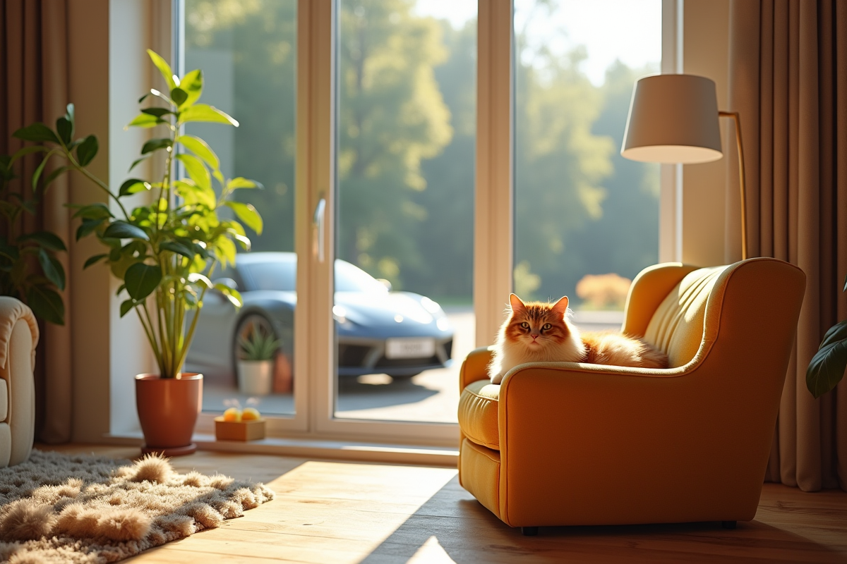 voiture chat