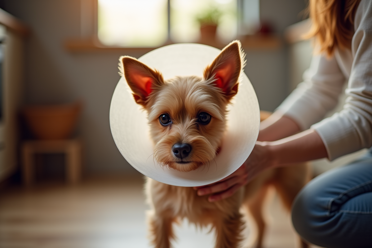 chien collerette