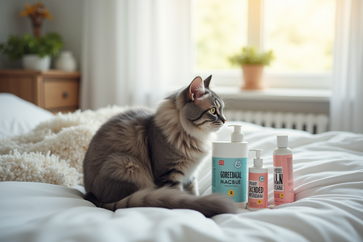 puces chat