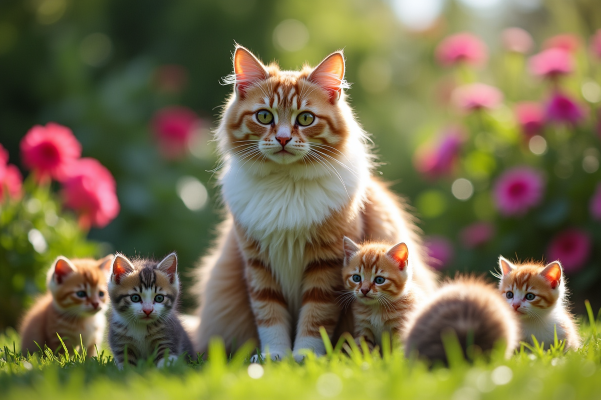 chatons mâles